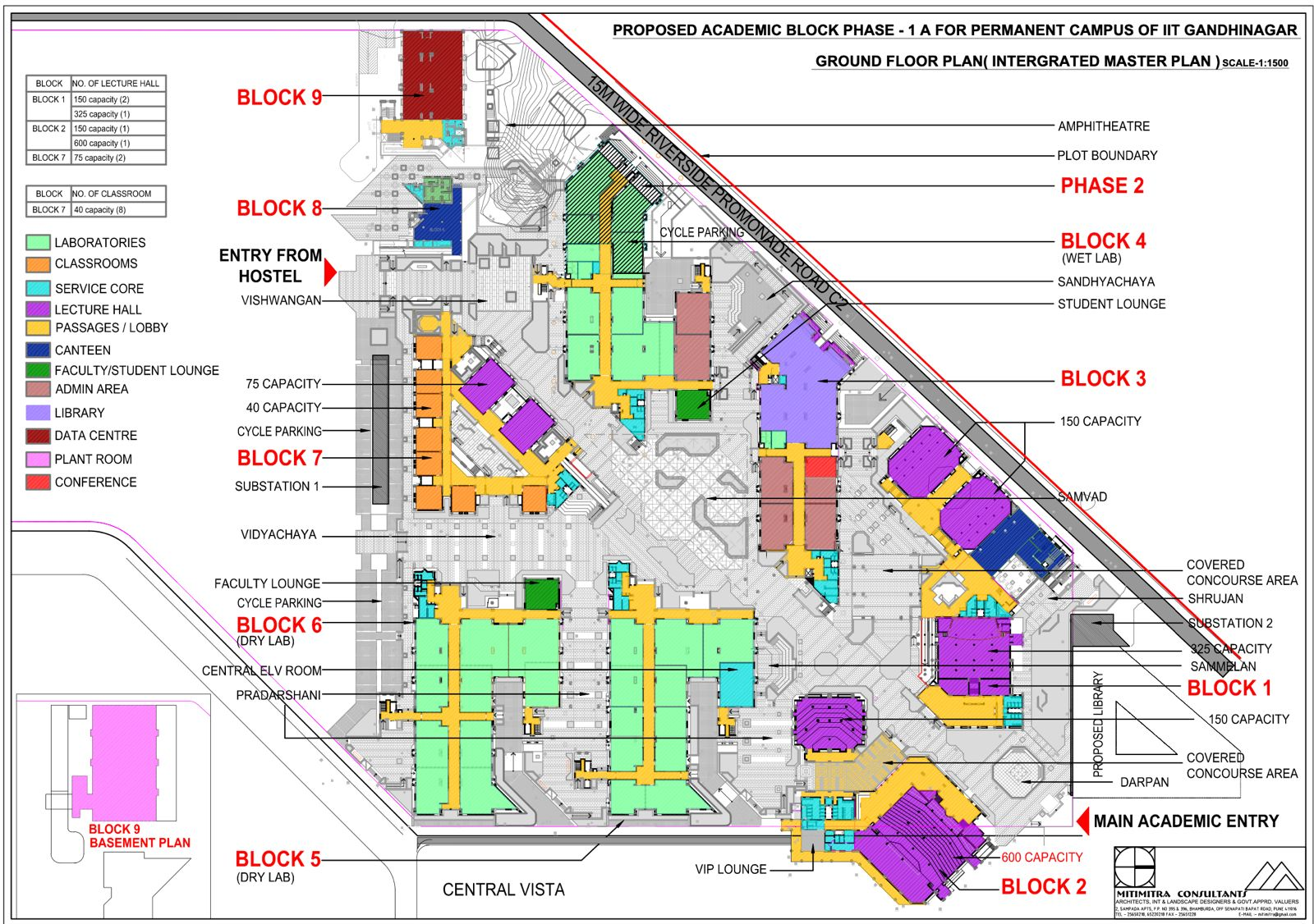 Annotated local map for FSTTCS 2024 at IIT Gandhinagar
